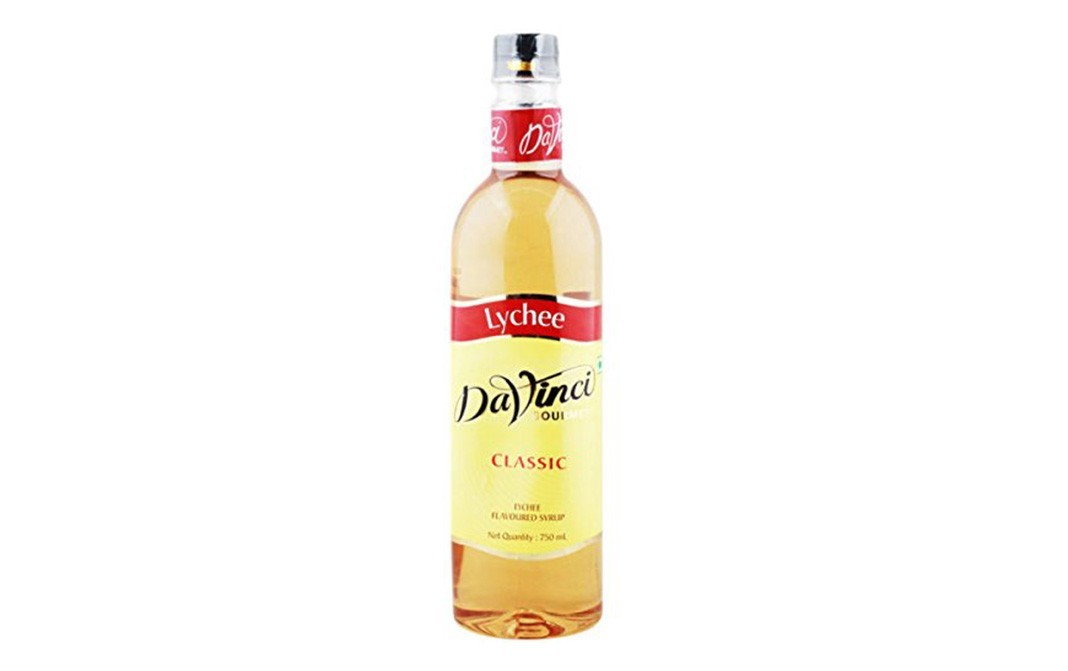 Davinci Classic Lychee Flavoured Syrup   Bottle  750 millilitre